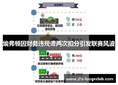 埃弗顿因财务违规遭两次扣分引发联赛风波